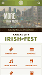 Mobile Screenshot of kcirishfest.com